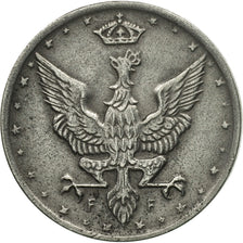 Coin, Poland, 10 Fenigow, 1918, Stuttgart, Germany, AU(50-53), Iron, KM:6