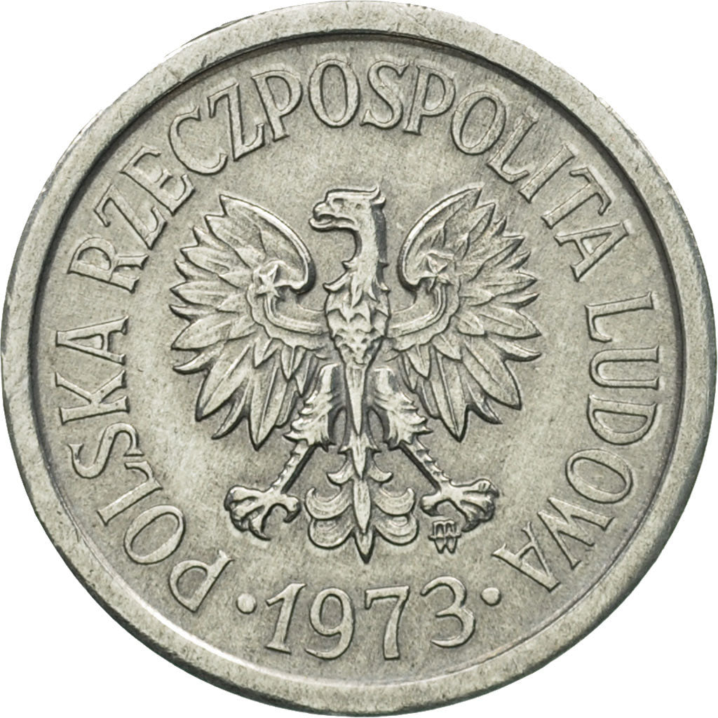 Moneta, Polonia, 10 Groszy, 1973, Warsaw, SPL-, Alluminio, KM:AA47