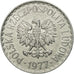 Coin, Poland, Zloty, 1977, Warsaw, AU(55-58), Aluminum, KM:49.1