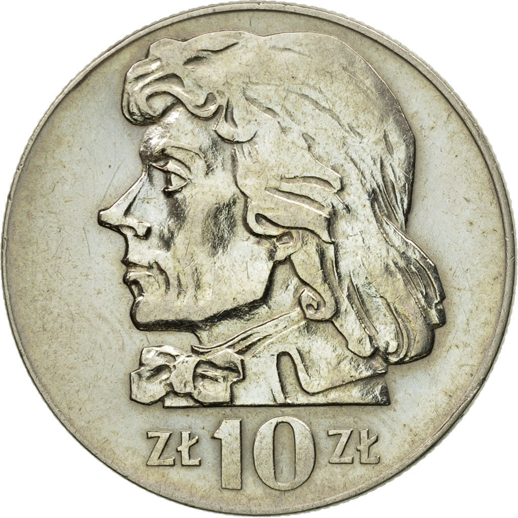 Coin, Poland, 10 Zlotych, 1972, Warsaw, AU(55-58), Copper-nickel, KM:50a