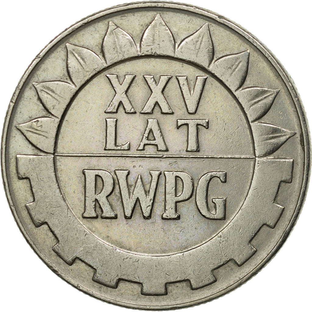 Moneda, Polonia, 20 Zlotych, 1974, Warsaw, EBC, Cobre - níquel, KM:70