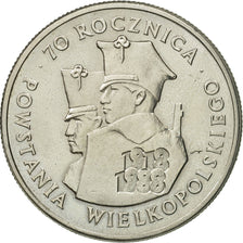 Coin, Poland, 100 Zlotych, 1988, Warsaw, MS(60-62), Copper-nickel, KM:182