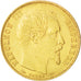 FRANCE, Napoléon III, 5 Francs, 1855, Paris, KM #783, MS(60-62), Gold, 14.4, G..