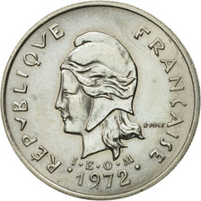 Coin, French Polynesia, 10 Francs, 1972, Paris, AU(55-58), Nickel, KM:8