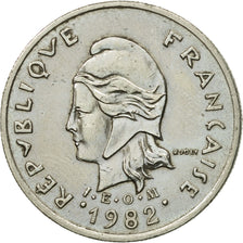 Coin, French Polynesia, 10 Francs, 1982, Paris, AU(55-58), Nickel, KM:8