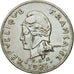 Moneda, Polinesia francesa, 10 Francs, 1983, Paris, MBC+, Níquel, KM:8