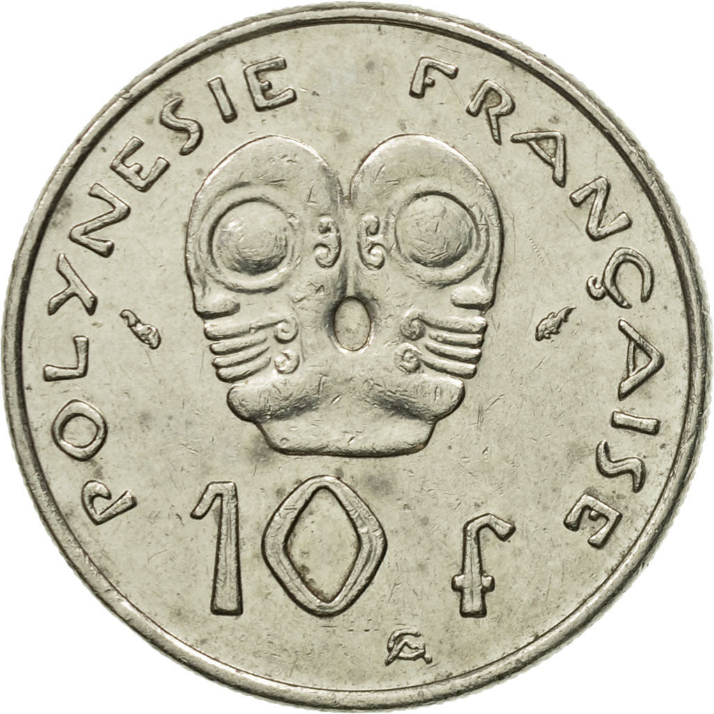 Monnaie, French Polynesia, 10 Francs, 1985, Paris, TTB+, Nickel, KM:8