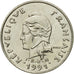 Coin, French Polynesia, 10 Francs, 1991, Paris, AU(55-58), Nickel, KM:8