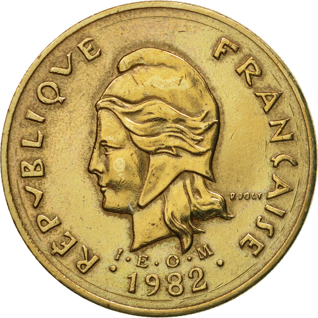 Coin, French Polynesia, 100 Francs, 1982, Paris, AU(50-53), Nickel-Bronze, KM:14