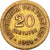 Moneta, Portogallo, 20 Centavos, 1924, MB+, Bronzo, KM:574