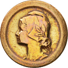 Coin, Portugal, 5 Centavos, 1927, EF(40-45), Bronze, KM:572