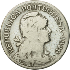 Coin, Portugal, Escudo, 1929, VF(20-25), Copper-nickel, KM:578