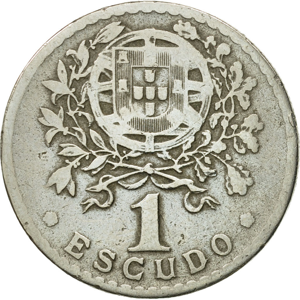 Coin, Portugal, Escudo, 1929, VF(20-25), Copper-nickel, KM:578