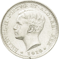 Monnaie, Portugal, Manuel II, 100 Reis, 1910, SUP, Argent, KM:548
