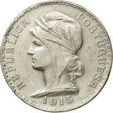 Coin, Portugal, Escudo, 1915, AU(50-53), Silver, KM:564