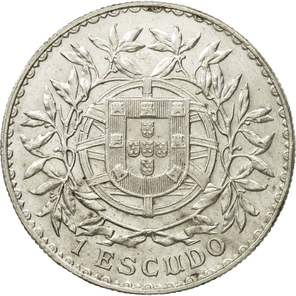 Coin, Portugal, Escudo, 1915, AU(50-53), Silver, KM:564