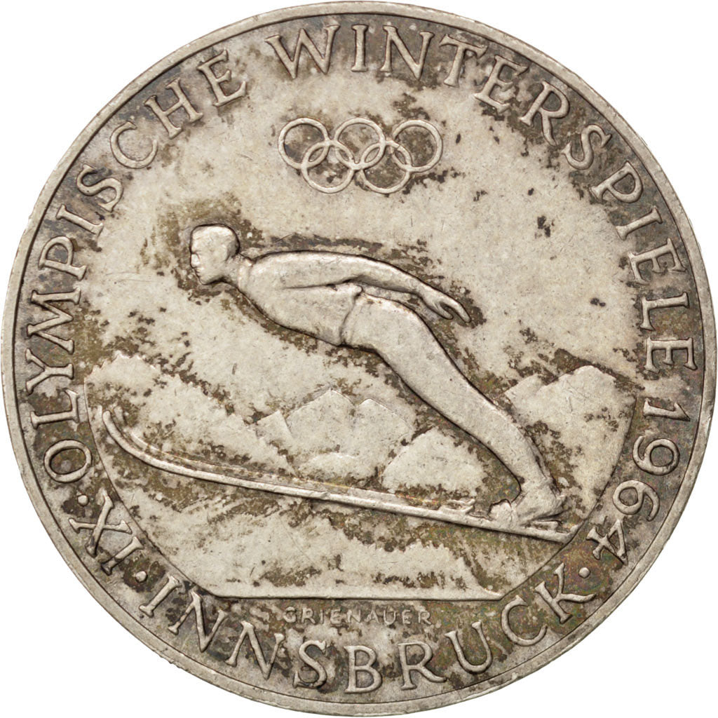 Moneta, Austria, 50 Schilling, 1964, BB+, Argento, KM:2896