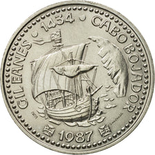 Coin, Portugal, 100 Escudos, 1987, MS(63), Copper-nickel, KM:639