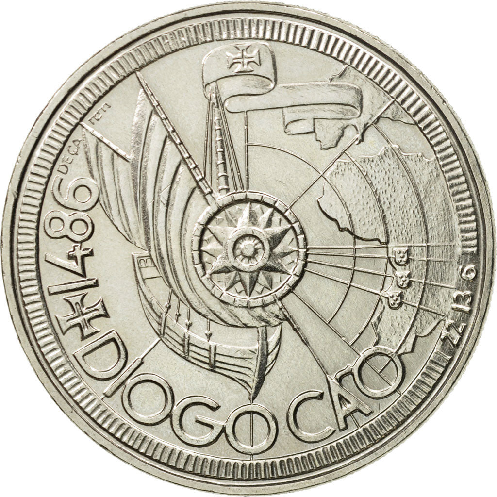 Coin, Portugal, 100 Escudos, 1987, MS(63), Copper-nickel, KM:641