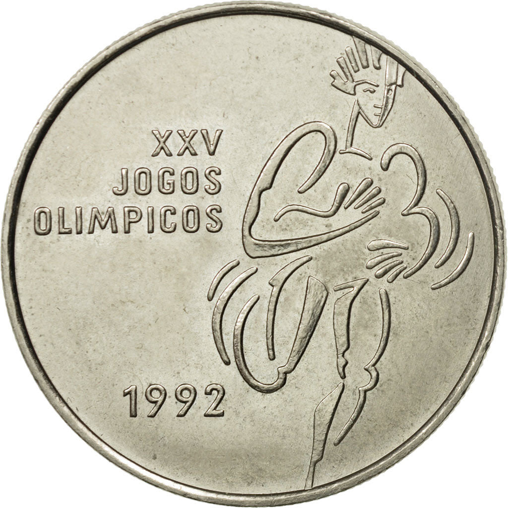 Coin, Portugal, 200 Escudos, 1992, MS(60-62), Copper-nickel, KM:662