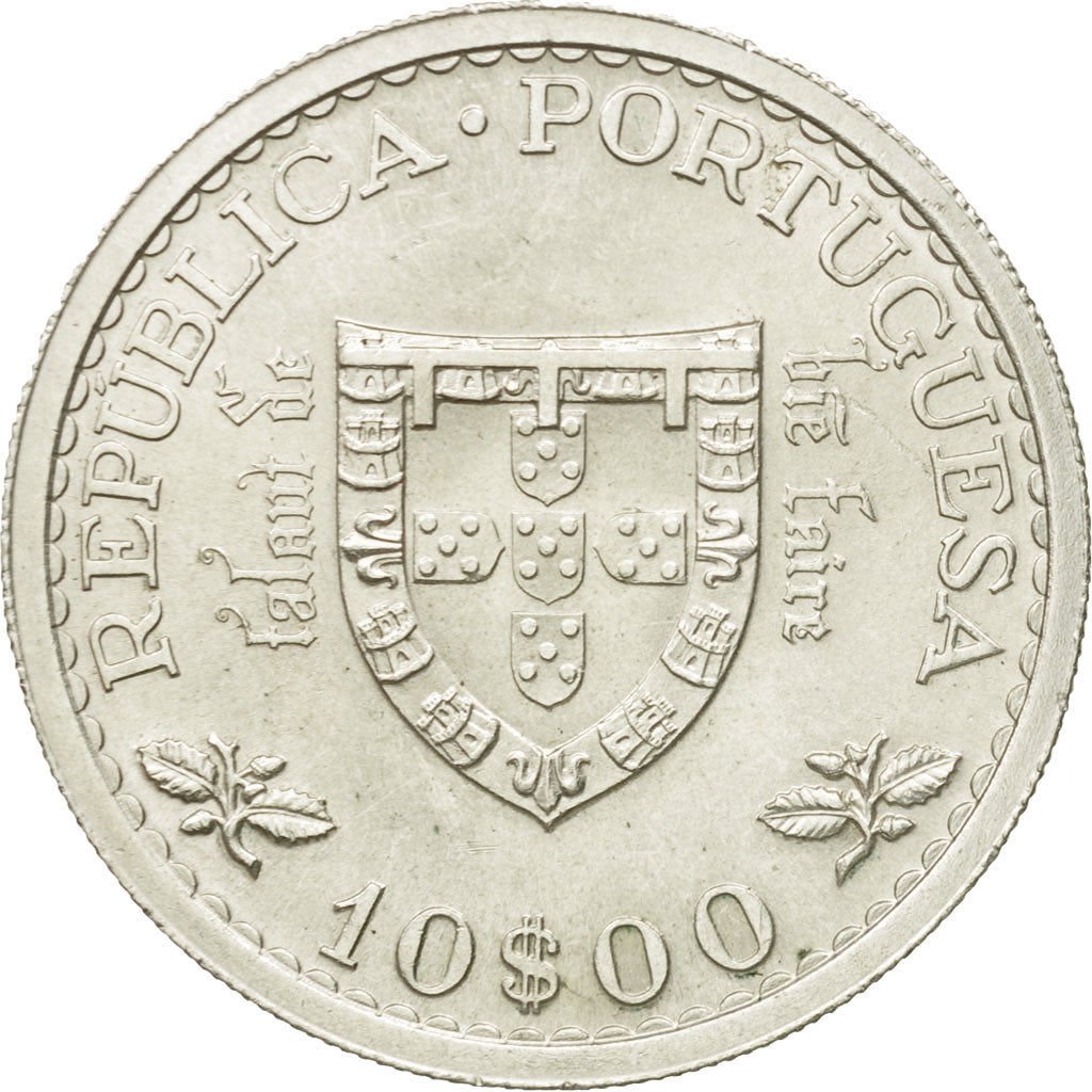 Coin, Portugal, 10 Escudos, 1960, Lisbon, AU(55-58), Silver, KM:588