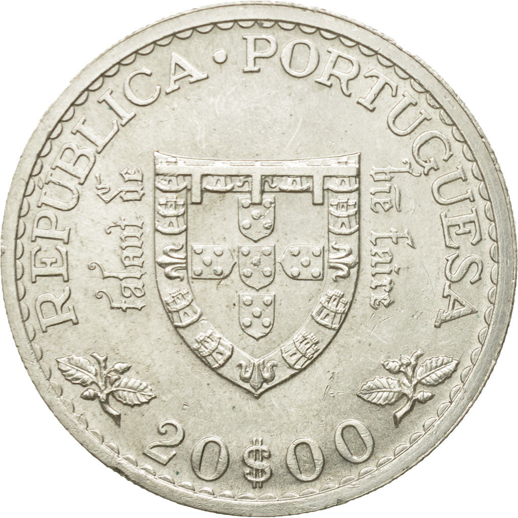 Coin, Portugal, 20 Escudos, 1960, AU(55-58), Silver, KM:589