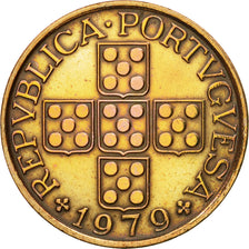 Coin, Portugal, 50 Centavos, 1979, AU(50-53), Bronze, KM:596