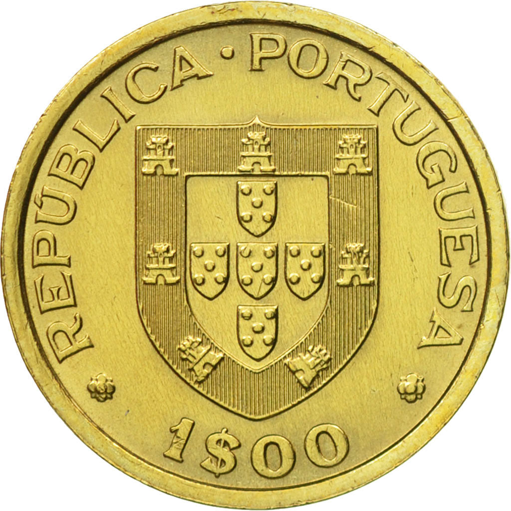 Coin, Portugal, Escudo, 1983, AU(55-58), Nickel-brass, KM:612