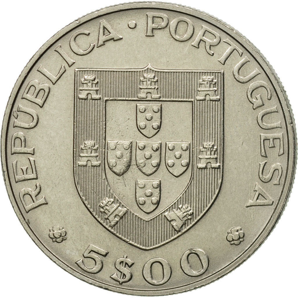 Monnaie, Portugal, 2-1/2 Escudos, 1983, Lisbonne, SUP, Copper-nickel, KM:613