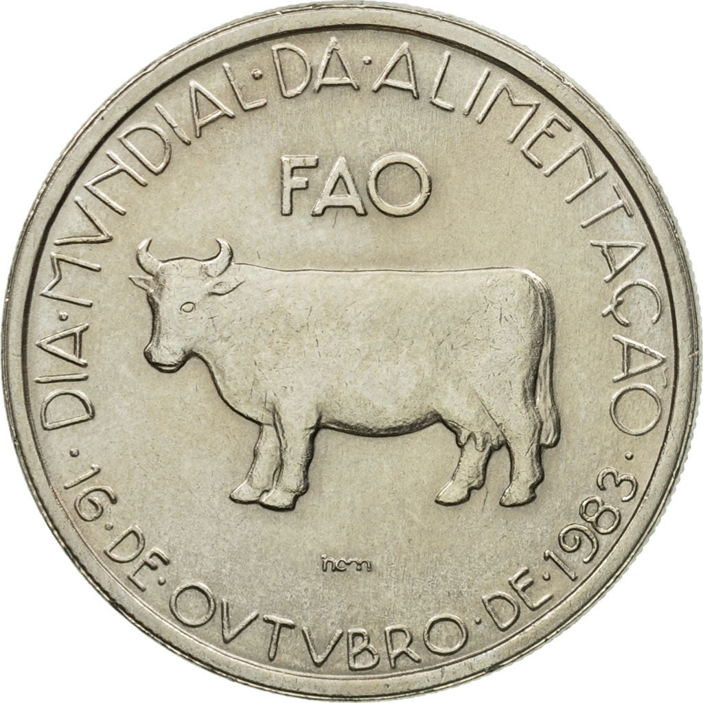 Moneta, Portogallo, 5 Escudos, 1983, SPL-, Rame-nichel, KM:618