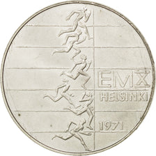 FINLAND, 10 Markkaa, 1971, KM #52, MS(63), Silver, 35, 24.28