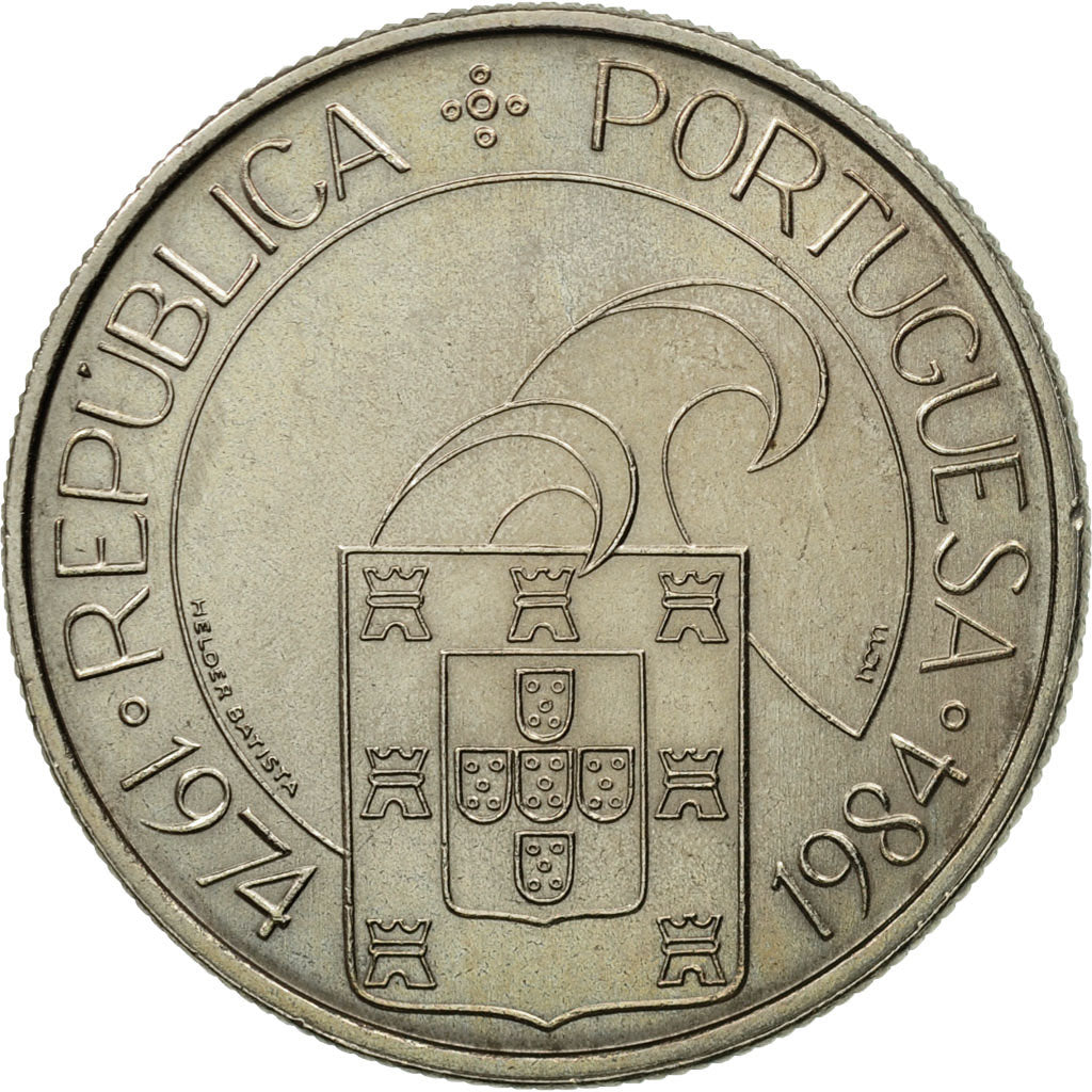 Monnaie, Portugal, 25 Escudos, 1984, SUP, Copper-nickel, KM:623