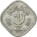 Münze, Pakistan, 5 Paisa, 1976, SS, Aluminium, KM:35