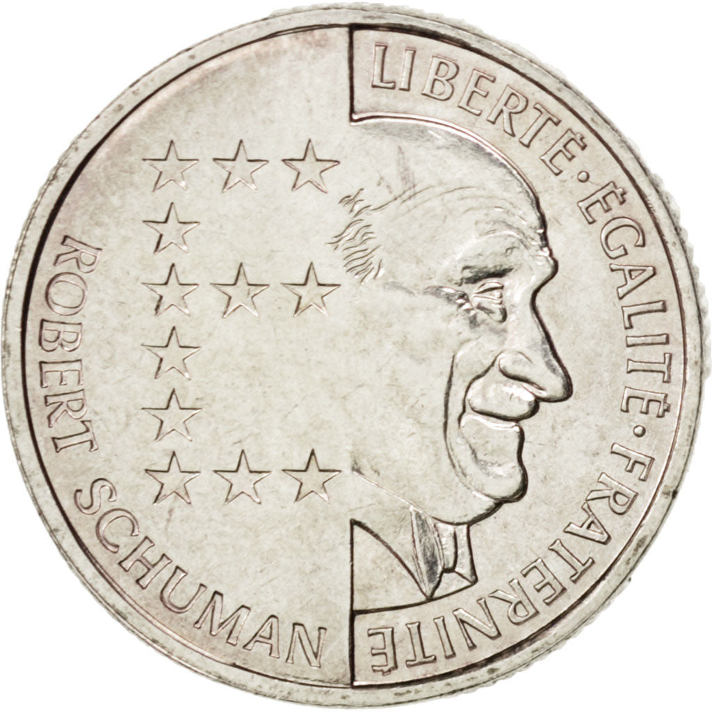 Coin, France, Schumann, 10 Francs, 1986, MS(63), Nickel, KM:958, Gadoury:825