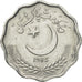 Monnaie, Pakistan, 10 Paisa, 1985, TTB+, Aluminium, KM:53