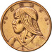 Monnaie, Panama, Centesimo, 1980, U.S. Mint, TTB+, Bronze, KM:22
