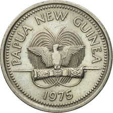 Monnaie, Papua New Guinea, 10 Toea, 1975, SUP, Copper-nickel, KM:4