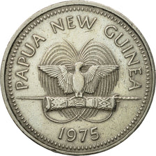 Coin, Papua New Guinea, 20 Toea, 1975, EF(40-45), Copper-nickel, KM:5