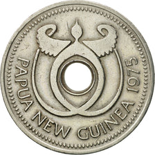 Coin, Papua New Guinea, Kina, 1975, EF(40-45), Copper-nickel, KM:6