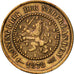 Coin, Netherlands, William III, 1/2 Cent, 1878, EF(40-45), Bronze, KM:109.1