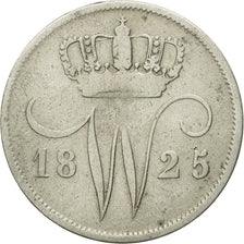 Coin, Netherlands, William I, 10 Cents, 1825, VF(20-25), Silver, KM:53