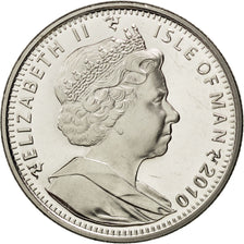 ISLE OF MAN, Crown, 2010, Pobjoy Mint, KM #1471a, MS(65-70), Silver, 38.6, 28.54