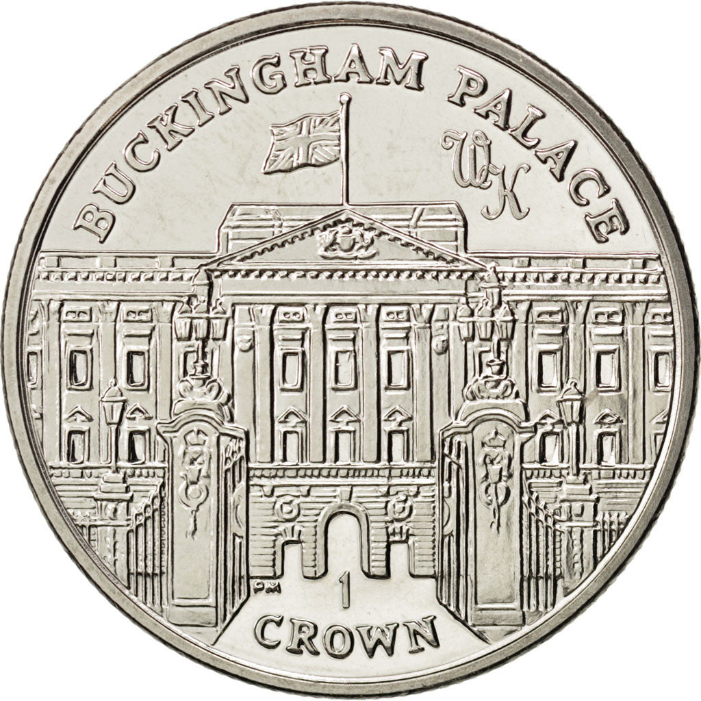 ISLE OF MAN, Crown, 2010, Pobjoy Mint, KM #1471a, MS(65-70), Silver, 38.6, 28.54