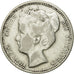 Coin, Netherlands, Wilhelmina I, 25 Cents, 1906, VF(30-35), Silver, KM:120.2