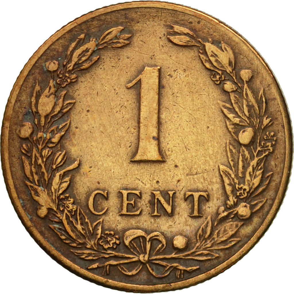 Coin, Netherlands, Wilhelmina I, Cent, 1901, VF(30-35), Bronze, KM:131