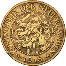 Coin, Netherlands, Wilhelmina I, 2-1/2 Cent, 1915, EF(40-45), Bronze, KM:150
