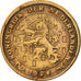 Coin, Netherlands, Wilhelmina I, 1/2 Cent, 1928, VF(30-35), Bronze, KM:138