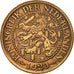 Coin, Netherlands, Wilhelmina I, 2-1/2 Cent, 1929, EF(40-45), Bronze, KM:150