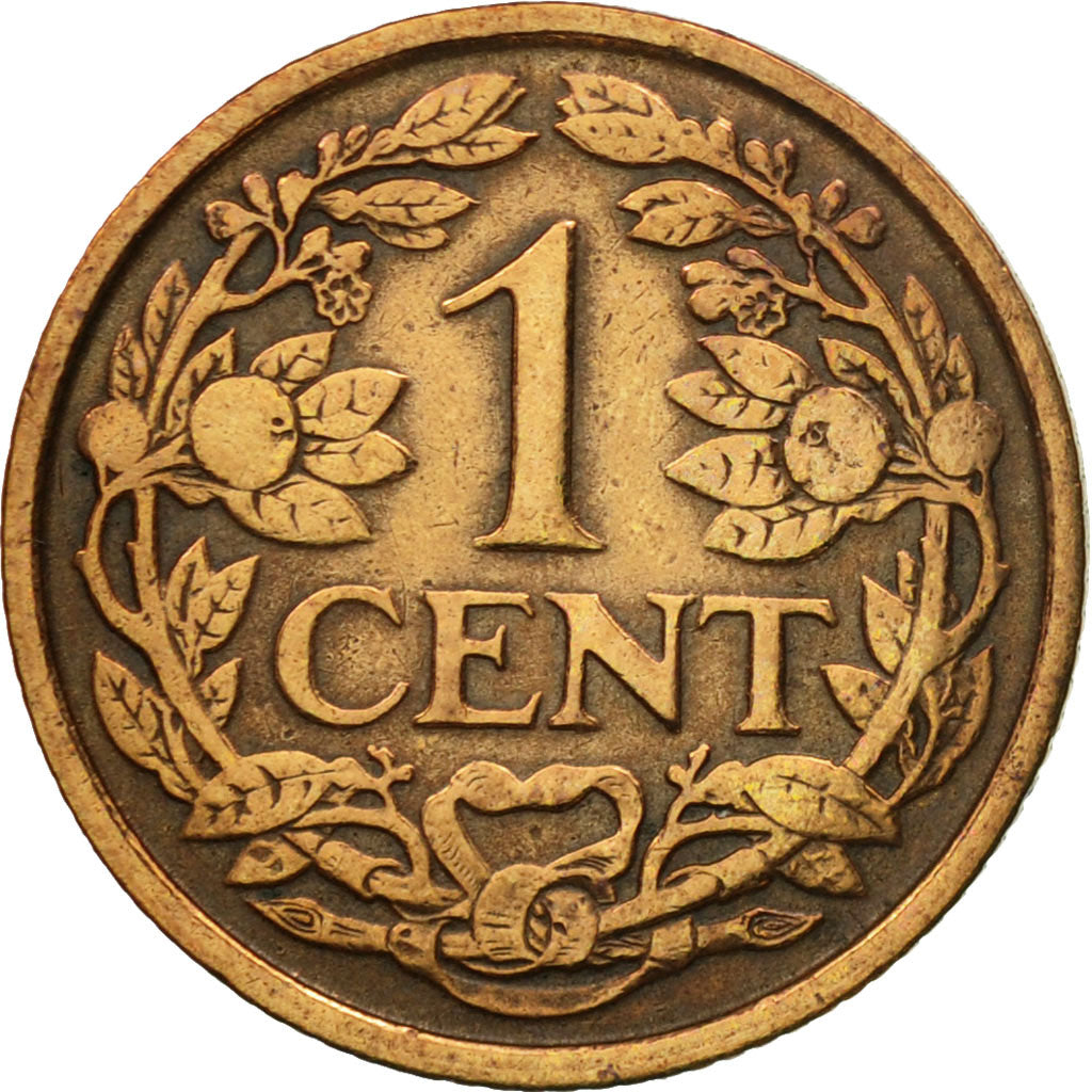 Coin, Netherlands, Wilhelmina I, Cent, 1930, VF(30-35), Bronze, KM:152