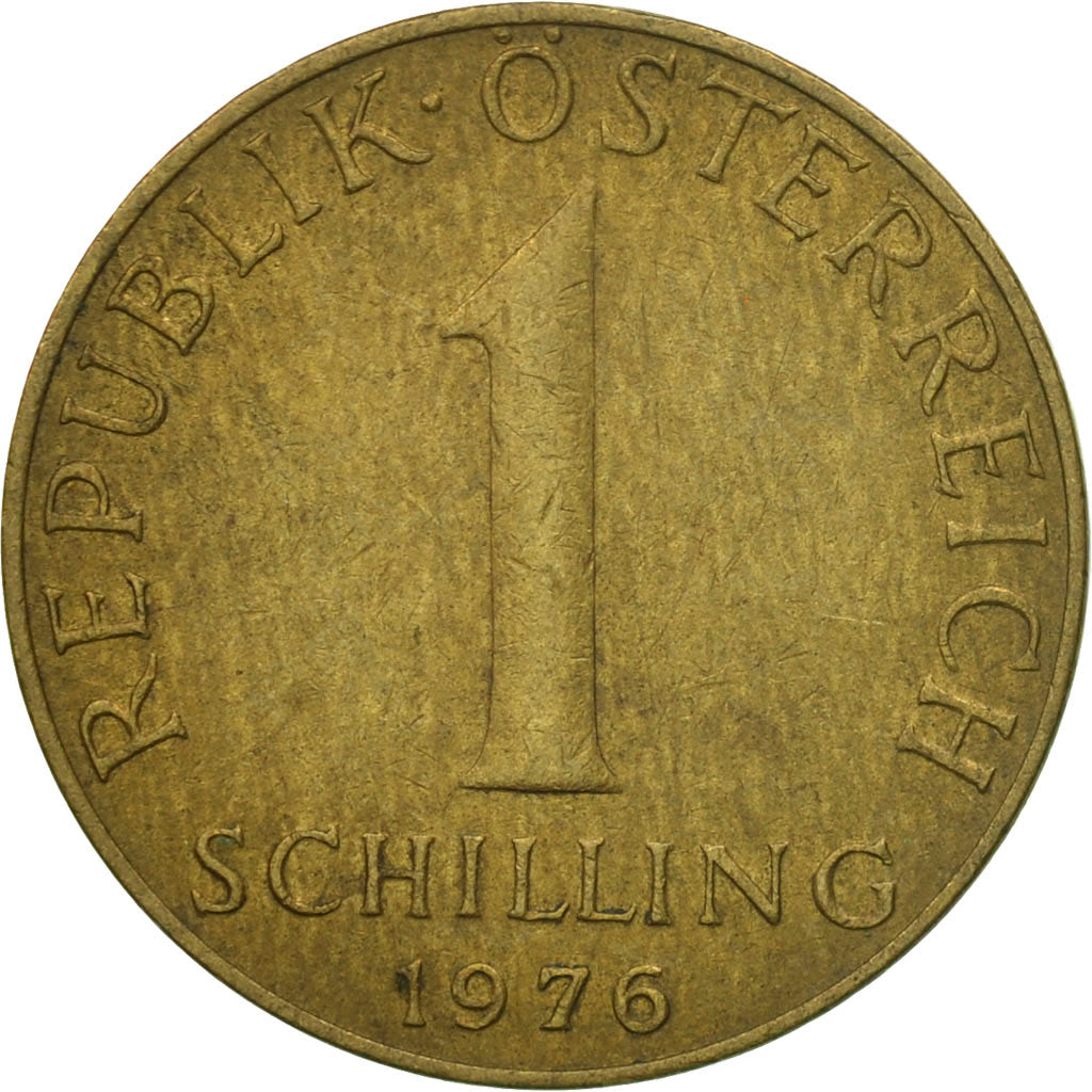 Coin, Austria, Schilling, 1976, VF(30-35), Aluminum-Bronze, KM:2886